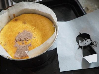 折り紙でパウダーシート