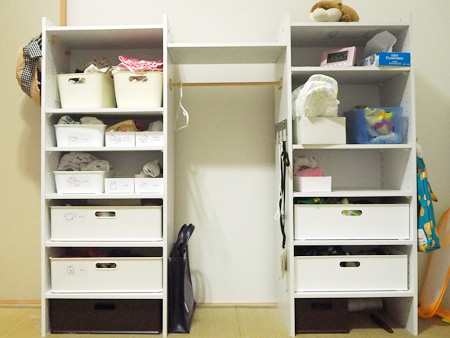 子供クローゼット
