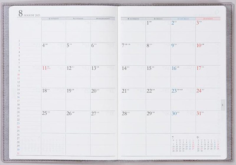 デスクダイアリー カジュアル 7