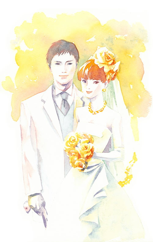 wedding watercolor